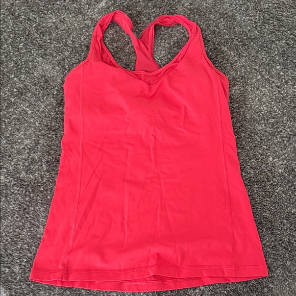 lululemon athletica Tops - lululemon athletica Red Tank Top